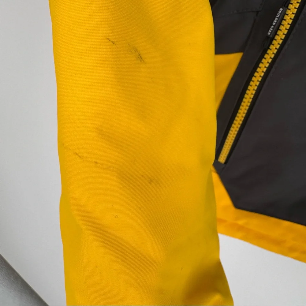 Boulder Gear Youth Verve Jacket Yellow & Gray Size‎ Large Winter Ski Snowboard